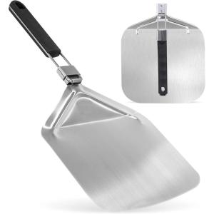 imageNutriChef NutriChefKitchen Pizza Peel for Oven and GrillDurable and Safe Aluminum Base with Stainless Steel Handle One Size