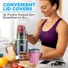imagePersonal Electric Single Serve Blender  600W Professional Kitchen Countertop Mini Blenderfor Shakes and Smoothies wPulse Blend Convenient LidCover Portable 10 ampamp 20 Oz Cups  NutriChef NCBL60