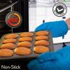 imageNutriChef Muffin Pans for Baking  Nonstick Cupcake Tins w 12Cups Carbon Steel Stackable Cup Cake Tray w 100pcs Parchment Paper Liners  Dishwasher ampamp Oven Safe  2Piece Set BlackGold