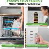 imageNutriChef 20 Layer Commercial Food Dehydrator Machine  Includes 20 Stainless Steel Trays Builtin Digital Timer and Temperature Control Ideal for Jerky Meat Fruit Pet Treats and VegetablesSilver