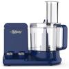 imageNutriChef Food Processor 2 Liter Capacity  Multipurpose ampamp Ultra Quiet Motor  Includes 6 Attachment Blades ampamp Silicone Feet to Prevent Slippage  12 Cup Capacity  PreSet Speed For Easy UseRoyal Blue
