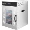 imageNutriChef Premium Food Dehydrator Machine  1500 Watts 16Tray Stainless Steel Dehydrator with Digital Timer and Temperature Control TouchControl LED Display