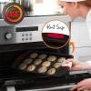 imageNutriChef 5Piece Baking Pan Set  Carbon Steel Stackable Bakeware with Red Silicone Handles ampamp Nonstick Coating Includes Cookie Sheets Roaster Pan with Lid Loaf Pan and 12 Cup Muffin Pan GoldBlack