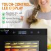 imageNutriChef Commercial Electric Food Dehydrator Machine  14 Shelf Extra Large Capacity  Stainless Steel Trays  1000Watts Digital Timer ampamp Temperature Control  1858 x 1752 x 2252 IN6 shelf