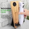 imageNutriChef Electric Carving Turkey Slicer Kitchen Knife  For Thanksgiving  Portable Electrical Food Cutter Knife Set with Carving Blades ampamp Wood Carving Stand  Cuts Meat Bread Cheese ampamp Fruit