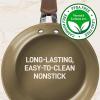 imageNutriChef Nonstick Cookware Excilon Home Kitchen Ware Set with Saucepan Frying Pans Cooking Pots Lids Utensil PTFEPFOAPFOS Free 11 Pcs GrayCoffee