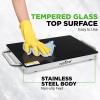 imageNutriChef Portable Electric Food Hot PlateStainless Steel Warming TrayampampDish Warmer with Black Glass TopKeep Food Warm for BuffetsRestaurantsPartiesampampHome Dinners22 x 6Heats up to 203F145 x 86 Inches