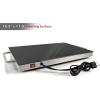 imageNutriChef Portable Electric Food Hot PlateStainless Steel Warming TrayampampDish Warmer with Black Glass TopKeep Food Warm for BuffetsRestaurantsPartiesampampHome Dinners22 x 6Heats up to 203F165 x 11 Inches