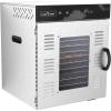 imageNutriChef Commercial Electric Food Dehydrator Machine  14 Shelf Extra Large Capacity  Stainless Steel Trays  1000Watts Digital Timer ampamp Temperature Control  1858 x 1752 x 2252 IN16 shelf