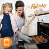 imageNutriChef 8Piece Stackable Nonstick Bakeware Set  Premium Steel Baking Tray Set  Includes Round Cake Pan 6Cup Muffin Pans WideSquare Brownie ampamp Loaf Pans Cookie Sheet ampamp Roaster Pan BlackGray