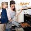 imageNutriChef 8Piece Stackable Nonstick Bakeware Set  Premium Steel Baking Tray Set  Includes Round Cake Pan 6Cup Muffin Pans WideSquare Brownie ampamp Loaf Pans Cookie Sheet ampamp Roaster Pan BlackBrown