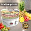 imageNutriChef Dehydrator Machine Professional Electric MultiTier Food Preserver Meat or Beef Jerky Maker Fruit ampamp Vegetable Dryer with 4 Stackable Trays PKFD08
