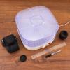 imageNutriChef Food Dehydrator Machine  Dehydrate Beef Jerky Meats Mushrooms Fruits ampamp Vegetables  Great For At Home Use  Uses HighHeat Circulation for Even Dehydration  5 Easy to Clean TraysWhite