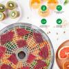 imageNutriChef Food Dehydrator Machine  Dehydrate Beef Jerky Meats Mushrooms Fruits ampamp Vegetables  Great For At Home Use  Uses HighHeat Circulation for Even Dehydration  5 Easy to Clean TraysWhite