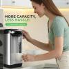 imageNutriChef Hot Water Urn Pot  Insulated Stainless Steel Manual ampamp Auto Dispense Safety Lock Shutoff 338 QT Auto Shut Off34 Quarts
