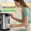 imageNutriChef Hot Water Urn Pot  Insulated Stainless Steel Manual ampamp Auto Dispense Safety Lock Shutoff 338 QT Auto Shut Off53 Quarts