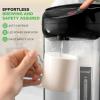imageNutriChef Hot Water Urn Pot  Insulated Stainless Steel Manual ampamp Auto Dispense Safety Lock Shutoff 338 QT Auto Shut Off53 Quarts