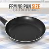 imageNutriChef Kitchen Cooking Utensils Set  Includes Soup Ladle Pasta Fork and Spatula Works with Model NCCWA13Black