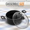 imageNutriChef Kitchen Cooking Utensils Set  Includes Soup Ladle Pasta Fork and Spatula Works with Model NCCWA13Black
