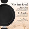 imageNutriChef Kitchen Cooking Utensils Set  Includes Soup Ladle Pasta Fork and Spatula Works with Model NCCWA13Black