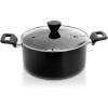 imageNutriChef Kitchen Cooking Utensils Set  Includes Soup Ladle Pasta Fork and Spatula Works with Model NCCWA13Black