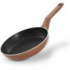 imageNutriChef Kitchen Cooking Utensils Set  Includes Soup Ladle Pasta Fork and Spatula Works with Model NCCWA13Brown