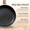 imageNutriChef Kitchen Cooking Utensils Set  Includes Soup Ladle Pasta Fork and Spatula Works with Model NCCWA13Brown