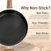 imageNutriChef Kitchen Cooking Utensils Set  Includes Soup Ladle Pasta Fork and Spatula Works with Model NCCWA13Brown