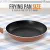 imageNutriChef Kitchen Cooking Utensils Set  Includes Soup Ladle Pasta Fork and Spatula Works with Model NCCWA13Brown