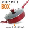 imageNutriChef Kitchen Cooking Utensils Set  Includes Soup Ladle Pasta Fork and Spatula Works with Model NCCWA13Red