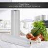 imageNutriChef Vacuum Sealer Bags 8x50 Rolls 2 pack for Food Saver Seal a Meal NutriChef Weston Commercial Grade BPA Free Heavy Duty Great for vac storage Meal Prep or Sous Vide11x50