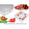 imageUpgraded 2018 Food Dehydrator Jerky Maker  Electric MultiTier Food Preserver Meat or Beef J Fruit ampamp Vegetable Dryer with 6 Stackable Trays HighHeat Circulation  PKFD16