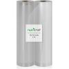 imageNutriChef Vacuum Sealer Bags 8x50 Rolls 2 pack for Food Saver Seal a Meal NutriChef Weston Commercial Grade BPA Free Heavy Duty Great for vac storage Meal Prep or Sous Vide11x50