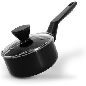 imageNutriChef Kitchen Cooking Utensils Set  Includes Soup Ladle Pasta Fork and Spatula Works with Model NCCWA13Black