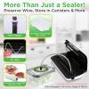 imageNutriChef Vacuum Sealer For Food  Automatic Air Sealing Machine for Dry ampamp Moist Foods LED Touch Controls Includes Vacuum Bags Hose ampamp Wine Stopper High Suction PowerSilver