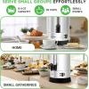 imageNutriChef Water Boiler and Hot Water Dispenser 8L Electric Beverage Dispenser with Safety Lock Lid NonDrip Tap Warm Function Food Grade Stainless Steel Home ampamp Commercial Use 19quotx9quotx9quot Silver85 Quarts