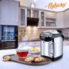 imageNutriChef Water Boiler and Hot Water Dispenser 8L Electric Beverage Dispenser with Safety Lock Lid NonDrip Tap Warm Function Food Grade Stainless Steel Home ampamp Commercial Use 19quotx9quotx9quot Silver32 Quarts
