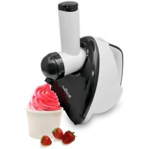 imageNutriChef Upgraded 2in1 Dessert Maker Fruit Blender Soft Serve Healthy Snacks Great For Frozen Yogurt Ice Cream Sorbet Smoothie Salads  PKELS80
