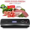 imageNutriChef Upgraded Vacuum Sealer  Automatic Vacuum Air Sealing System For Food Preservation w Starter Kit  Compact Design  Lab Tested  Dry ampamp Moist Food Mode Builtin Bag Cutter 2020 Model