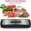 imageNutrichef PKVS45STS Upgraded Sealer Vacuum Air Sealing System for Food Preservation wStarter Kit  Compact Design Lab Tested  Dry ampamp Moist Mode AutomaticSilver