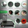 image:imageElectric Griddle  Crepe Maker Hot Plate Cooktop with Press Grill for PaninisBlack