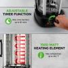 image:imageNutriChef Countertop Vertical Rotating Oven  Rotisserie Shawarma Machine Kebob Machine Stain amp Heat Resistant Door amp Energy Efficient Includes Kebob Rack with 7 Skewers PKRTVG34