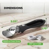 image:imageNutriChef Heated Ice Cream Scoop  Rechargeable Heating Scooper with 4 Adjustable Temperatures  Heating Time 3040 seconds to reach 104F  Best for Gelato Frozen Yogurt Sorbet amp More  Black