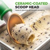 image:imageNutriChef Heated Ice Cream Scoop  Rechargeable Heating Scooper with 4 Adjustable Temperatures  Heating Time 3040 seconds to reach 104F  Best for Gelato Frozen Yogurt Sorbet amp More  Green