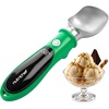 image:imageNutriChef Heated Ice Cream Scoop  Rechargeable Heating Scooper with 4 Adjustable Temperatures  Heating Time 3040 seconds to reach 104F  Best for Gelato Frozen Yogurt Sorbet amp More  Green