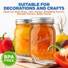 image:imageNutriChef 16 Pack Mason Jars 16 oz with Lids Wide Mouth Airtight Seal Freeze Safe Durable Glass Silver Screw Lids for Meal Prep Jam Honey and Wedding Gifts Leakproof amp Dishwasher Safe Glass Jars16 Pack