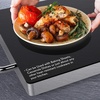 image:imageNutriChef Electric Hot Plate Tray Dish Warmer with Black Glass Top  Ideal for Home Buffets Parties Kitchens amp Restaurants  Warming Tray for Food  Tortilla Warmer  Dimensions 165 x 11