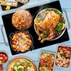 image:imageNutriChef Electric Hot Plate Tray Dish Warmer with Black Glass Top  Ideal for Home Buffets Parties Kitchens amp Restaurants  Warming Tray for Food  Tortilla Warmer  Dimensions 165 x 11