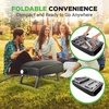 image:imageNutriChef Outdoor Pizza Oven with 360 Rotating Pizza Stone  Adjustable Heat Control Dial Includes Pizza Peel Stone amp Regulator with Hose  Cooks 12 Pizza in 60 seconds  252 x 161 x 14 INNo Handle