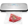 image:imageNutriChef Two 8 X 10 4 mil Premium Vacuum Rolls  Commercial Grade Food Storage Sealer wAutomatic Vacuum Air Sealing System Reusable Sealer For Food Preservation